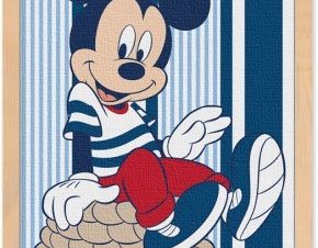 Ο Mickey με ναυτικά ρούχα! Παιδικά Πίνακες σε καμβά 20 x 30 εκ.