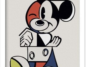 Μοντέρνα τέχνη, Mickey Mouse!!, Παιδικά, Πίνακες σε καμβά, 15 x 20 εκ.