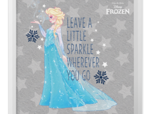 Wherever you go, Elsa Παιδικά Πίνακες σε καμβά 40 x 40 εκ.