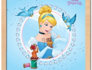 Lovely Cinderella, Princess, Παιδικά, Πίνακες σε καμβά, 40 x 40 εκ.