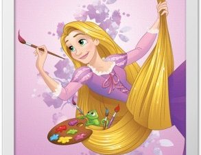 Rapunzel, Princess, Παιδικά, Πίνακες σε καμβά, 20 x 30 εκ.