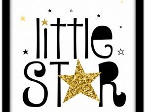 Little superstar, Παιδικά, Πίνακες σε καμβά, 20 x 30 εκ.