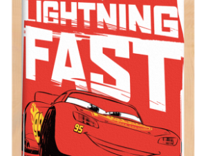 Lightning Fast Mcqueen!!, Παιδικά, Πίνακες σε καμβά, 20 x 30 εκ.