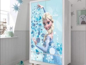 Elsa is the best, Frozen Παιδικά Αυτοκόλλητα ντουλάπας 100 x 100 εκ.