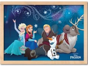 Η παρέα της Frozen! Παιδικά Πίνακες σε καμβά 30 x 20 εκ.