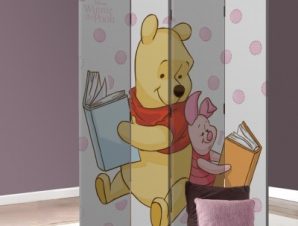 Winnie the Pooh & Pigglet!, Παιδικά, Παραβάν, 80 x 180 εκ. [Δίφυλλο]