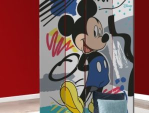 Mickey Mouse, ζωγραφική!, Παιδικά, Παραβάν, 80 x 180 εκ. [Δίφυλλο]