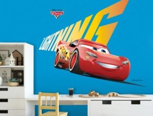Lightning McQueen! Παιδικά Αυτοκόλλητα τοίχου 61 x 50 εκ.