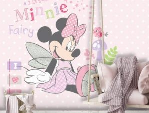 Little Minnie Fairy! Παιδικά Ταπετσαρίες Τοίχου 100 x 100 εκ.